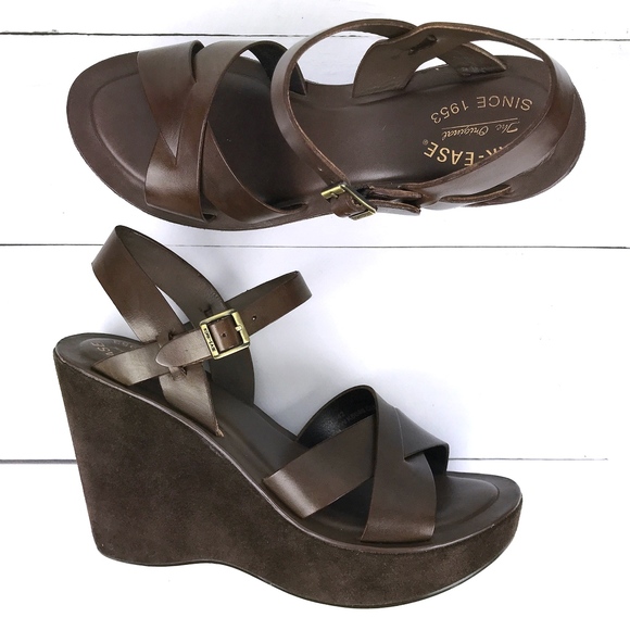 Korkease Bette Brown Platform Wedge 